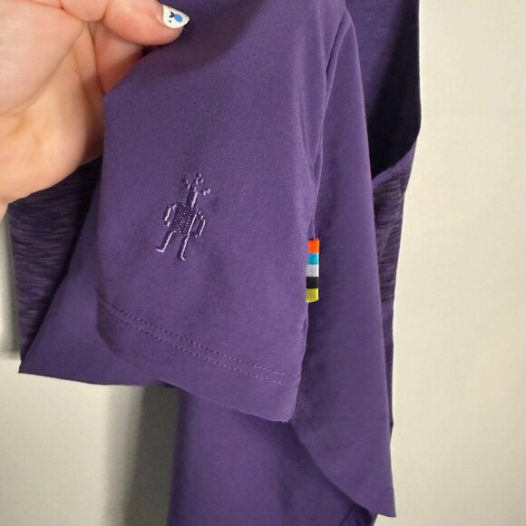 Smartwool Women's Medium Purple Merino Willow Sleeveless Dress Athleisure Casual - Picture 5 of 8